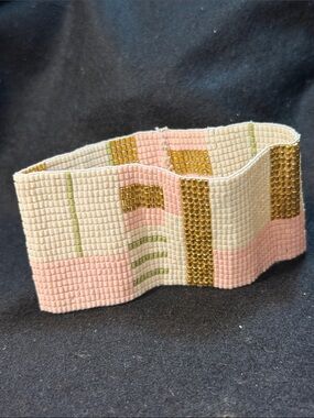 Plunder Lenna Large Bracelet Box in Yellow & White